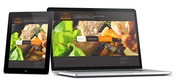 Site internet pour Cuisine & Réceptions