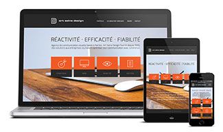 Site Art Seine design agence de communication à Nantes